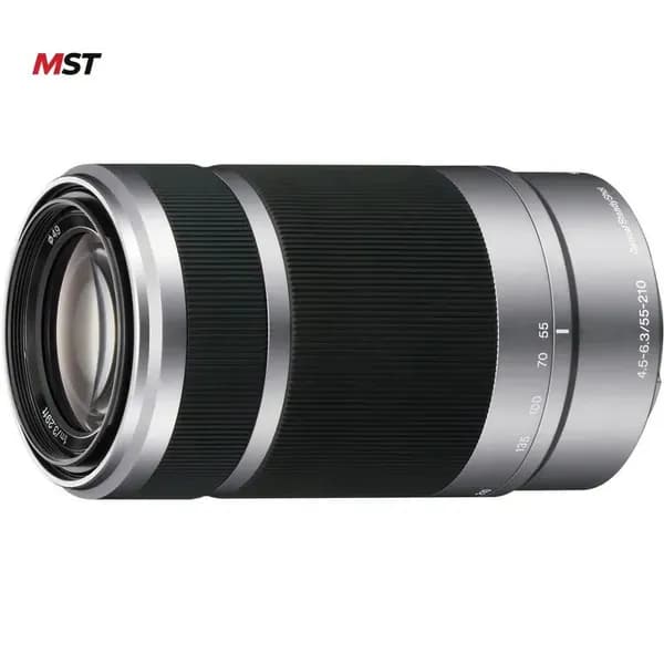 Объектив Sony E 55-210mm f/4.5-6.3 OSS серебристый