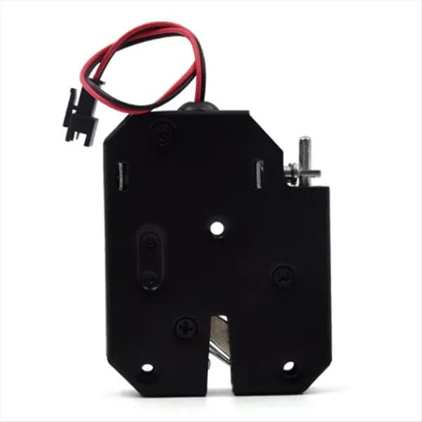 Электромагнитный замок "12V/2A" / аварийно-разблокируемый, с усилием удержания 150 кг, для дверей и шкафов.