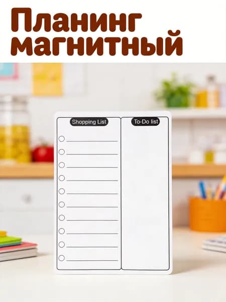 Магнитная стираемая доска белая для школьных записей