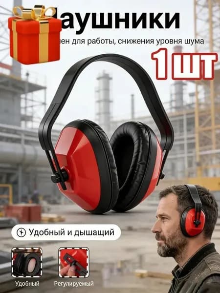 Накладные наушники для работы,1 шт