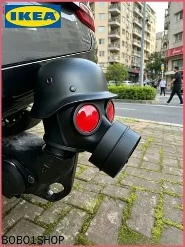 Украшение крюка прицепа/колпачок на фаркоп,Это удлиненный нос с ромбовидной текстурой 9 -