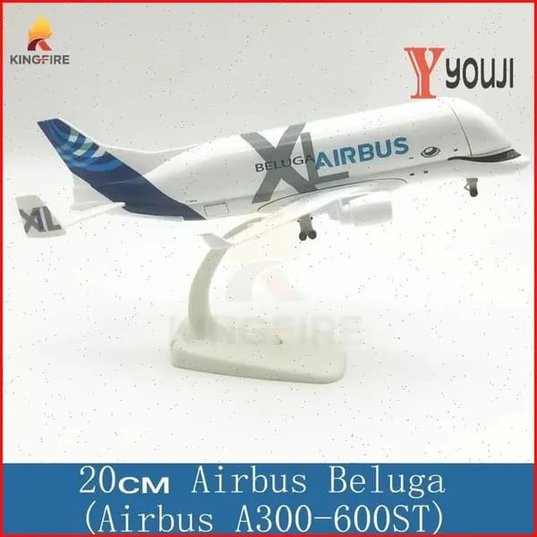 Статуя самолета на кронштейне Airbus Beluga (Airbus A300-600ST)