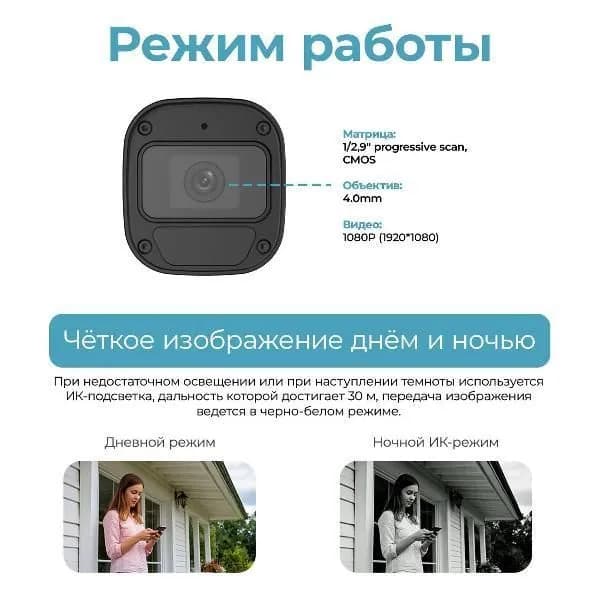 IP-камера Uniarch IPC-B122-APF28-ECO