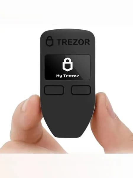 Аппаратный криптокошелек Trezor one Cosmic Black
