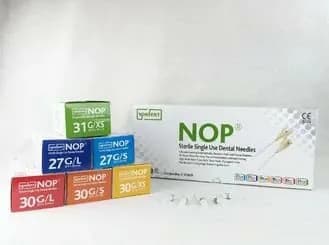 Иглы карпульные Spident NOP 30G, 0.3*16 мм (100 шт) инъекционные дентальные стерильные однократного применения