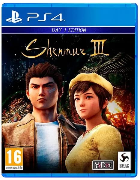 Игра PS4/PS5 Shenmue III (3) Издание первого дня (Диск) (PlayStation 4, PlayStation 5, PlayStation 5 Pro, Английская версия)