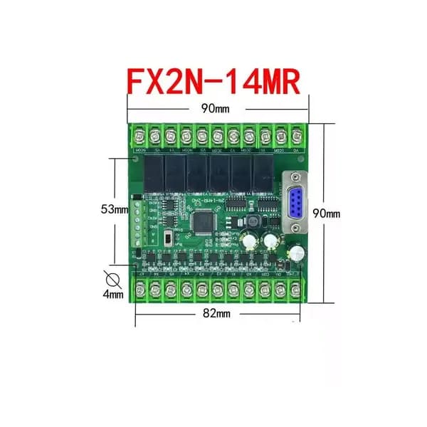 ПЛК FX2N-14MR PLC контроллер 12-24V