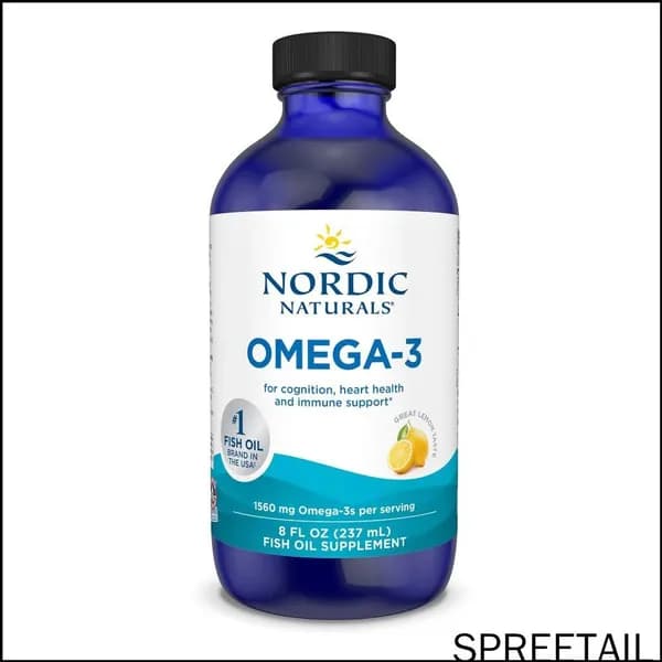 Nordic Naturals, Омега-3 со вкусом лимона, 1560 мг, 237 мл