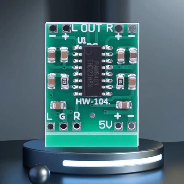PAM8403 удио Динамик Усилитель Звука Плата ласса D 2*3 Вт DC2.5-5.5V Источник Питания
