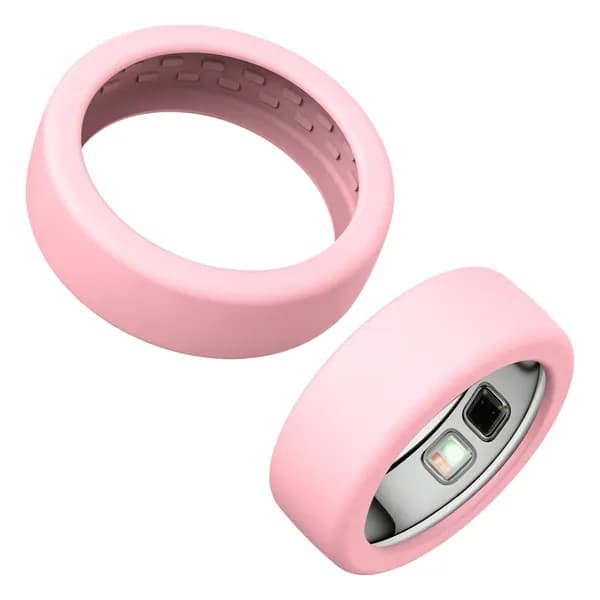 Силиконовый чехол для кольца Oura Ring 5, розовый, размер S