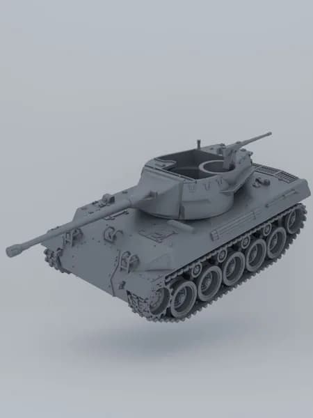 M18 Hellcat макет танка демонстрационный 1 100