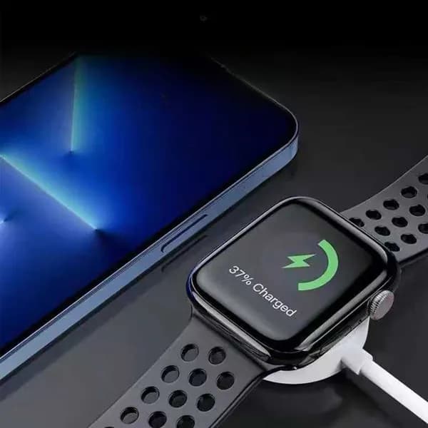 Беспроводное зарядное устройство для Apple Watch с магнитным креплением и USB-C