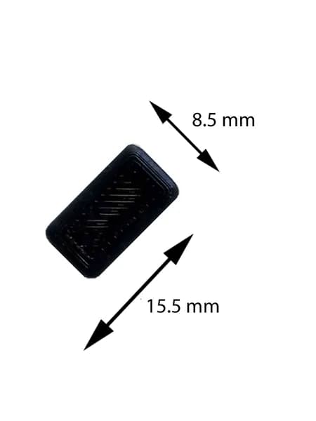 Ножки для ноутбука Asus N76, N76V, чёрные