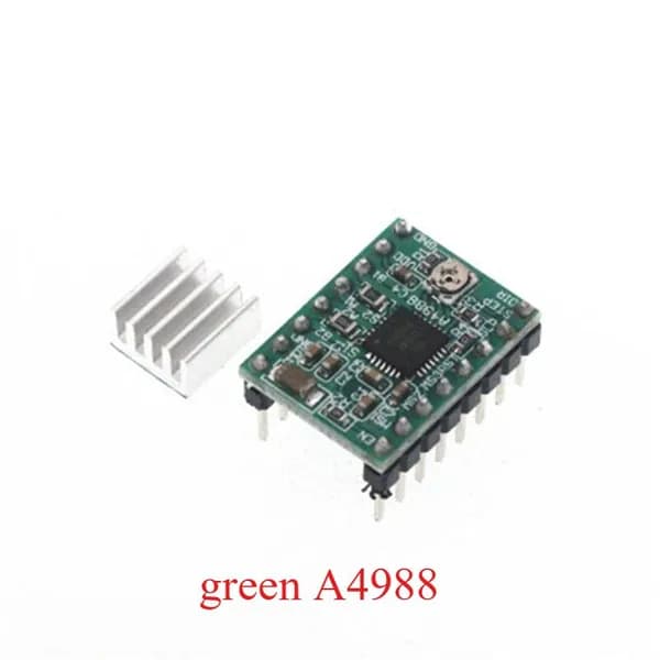 Запчасти для 3D-принтера A4988 DRV8825 Драйвер шагового двигателя с радиатором для платы SKR V1.3 1.4 GTR V1.0 RAMPS 1.4 1.6 MKS GEN V1.4