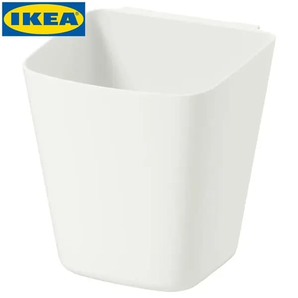 IKEA Ящик для хранения длина 11 см, полипропилен, белый