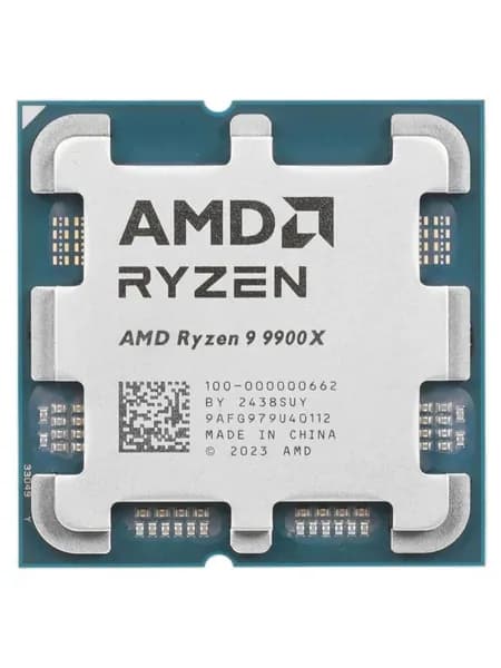 AMD Ryzen 9 9900X AM5 (без кулера) Процессор, 12 Core, 24 Thread Processor, 76MB Cache