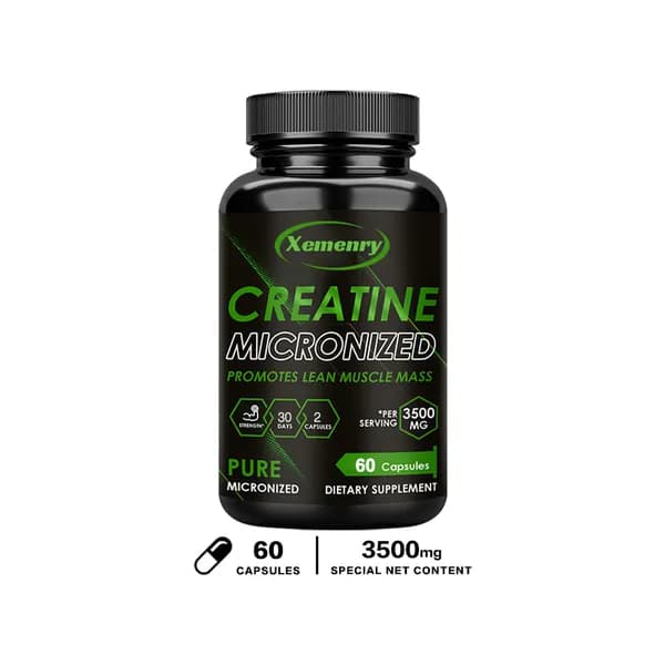 Биологически активная добавка XEMENRY Micronized Creatine предназначена для стимуляции роста мышц и повышения силы и выносливости.