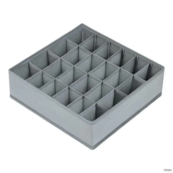 Органайзер для мелочей и косметики 30x30x9 см 1 шт брезент белый