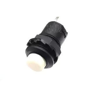 Кнопка с фиксацией DS-428/427 12MM, белая