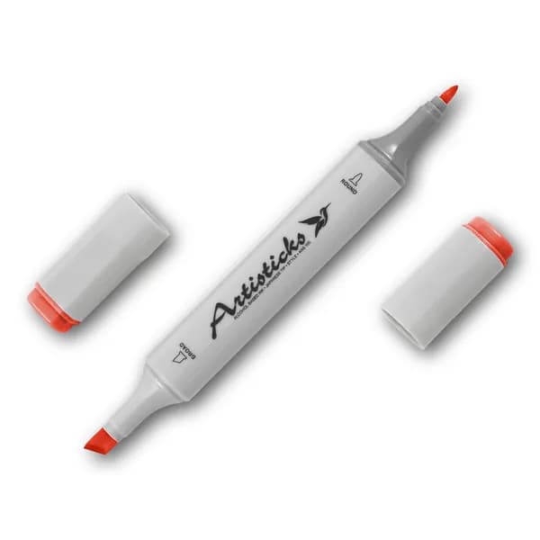 Маркер для рисования скетчей, комиксов, иллюстраций ARTISTICKS STYLE, алый R