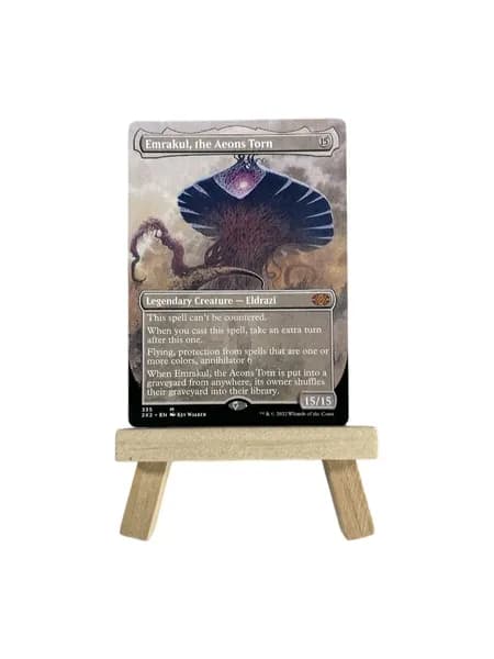 Волшебство в твоих руках: Уникальная карта Magic: The Gathering (MTG) Прокси-карта с Прозрачная защитная пленка защитит вашу колоду в качестве подарка.