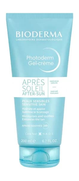 Bioderma Photoderm After Sun Cooling Gel-Creme Освежающий гель-крем для тела после загара Объем 200,