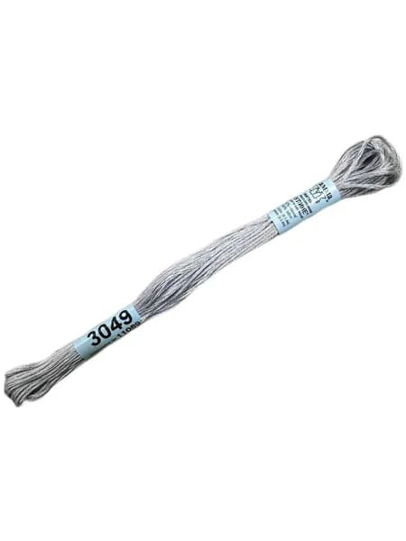 Нитки мулине для вышивания ГАММА/ GAMMA, 8 м, №3049