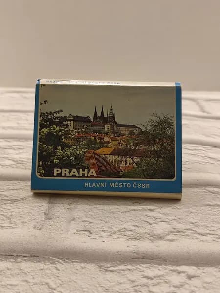 Канцелярия антикварная винтажная Набор из 11 открыток Praha Прага