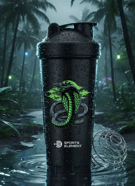 Шейкер спортивный для протеина и спортивного питания " Snake " 600 мл.