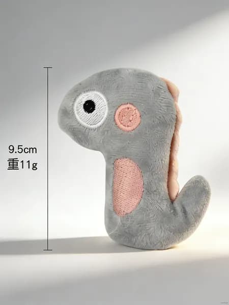 Мягкая игрушка для кошек с кошачьей мятой, антистресс (1 шт.)