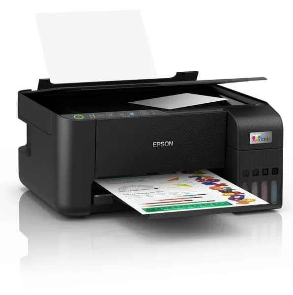 МФУ Струйное МФУ струйный цветной EPSON L3250, черный, белый