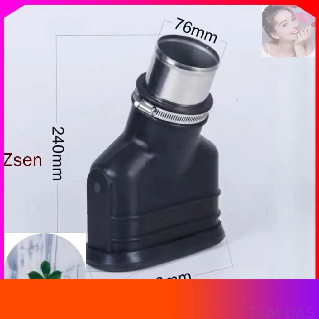 Насадка для для шланга 76мм для вытяжки выхлопных газов-T&M