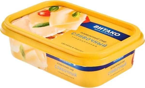 Сыр Витако плавленый сливочный 40% 200г