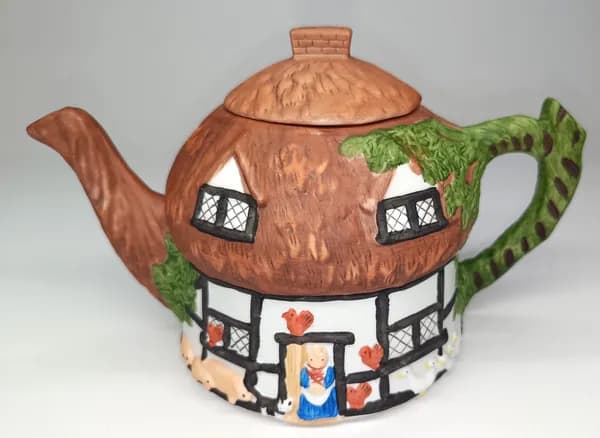 Чайник Christopher Wren "Cottages" AAA 700 мл., 1995 г., Staffordshire Тableware, Англия