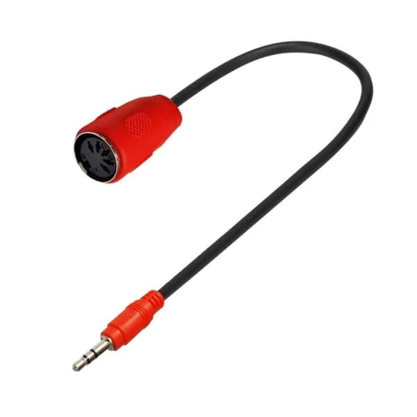 MIDI-TRS 3,5 мм штекер - DIN 5P штекер