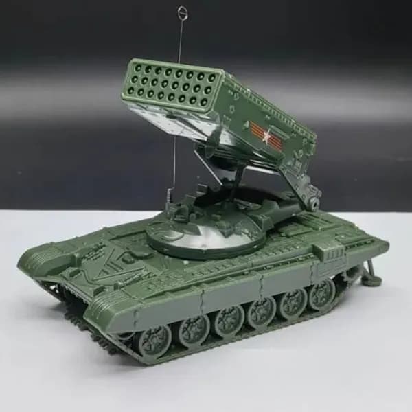 Собранная модель 1/72, самоходная ракета TOS-1 BM-21 hail rocket игрушечное украшение