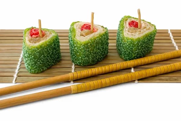 Лепка свечи из вощины, Сакура, 3 штуки