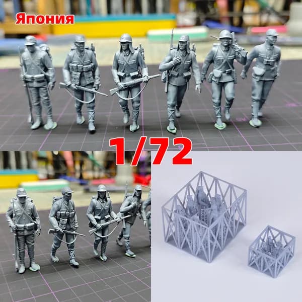 Cor 1/72 сборная модель солдат