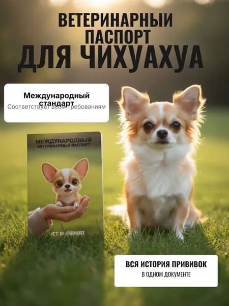 Паспорт ветеринарный международный. Порода Чихуахуа.