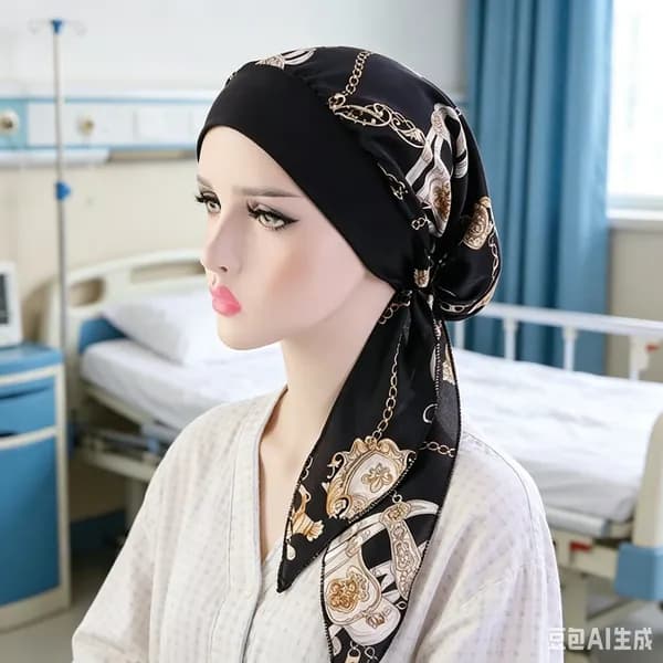 Женская повязка на голову от рака, химиотерапия, выпадение волос, шапка 1 шт