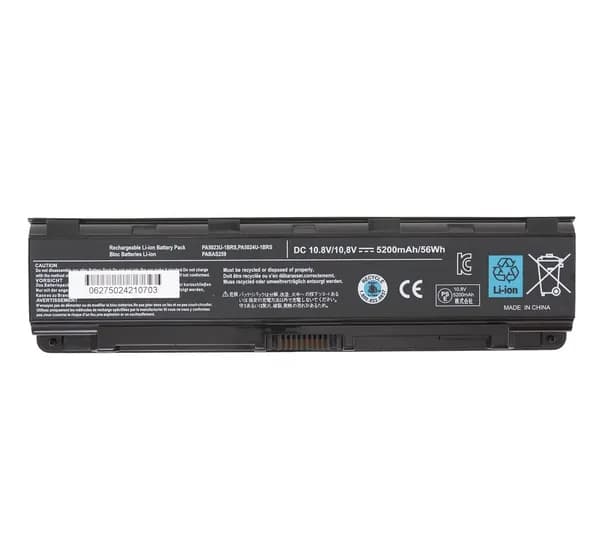 Azerty Аккумулятор для ноутбука Toshiba 5200 мАч, (PA5108U-1BRS)
