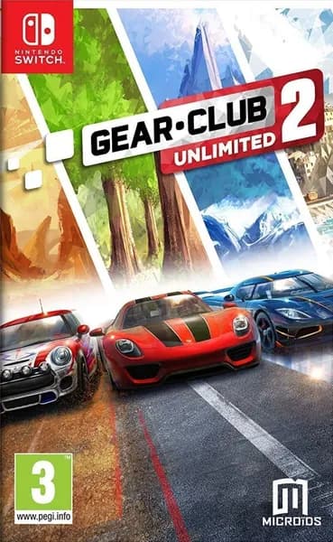 Игра Gear Club Unlimited 2 Switch Русская Версия Картридж на Nintendo Switch