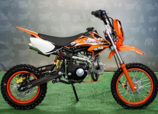 Питбайк 125 куб. Возраст 6-12 лет 14/12 KXD 607 LUX c фарой и электростартером