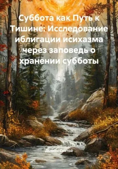 Суббота как Путь к Тишине: Исследование иблигации исихазма через заповедь о хранении субботы | Дьякон Джон Святой | Электронная книга