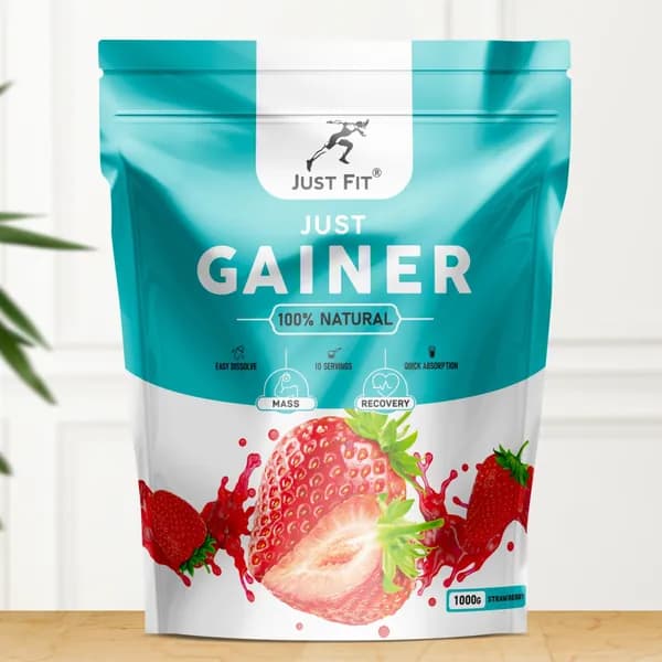 Гейнер Just Fit Just Gainer 1000 г. (вкус клубника)