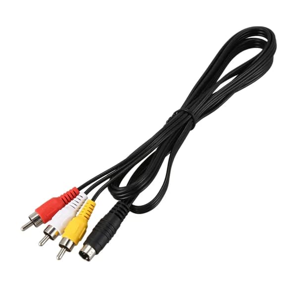 1.5M 4.9ft 3 Male to 4 Pin S-Video TV Кабель-переходник для ПК