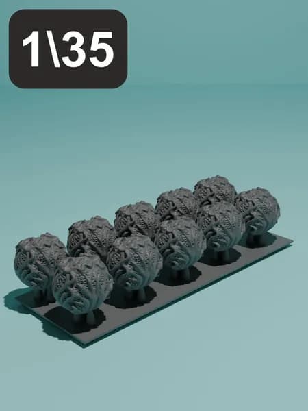 Капуста в мастштабе 1:35. Дополнение для сборных моделей