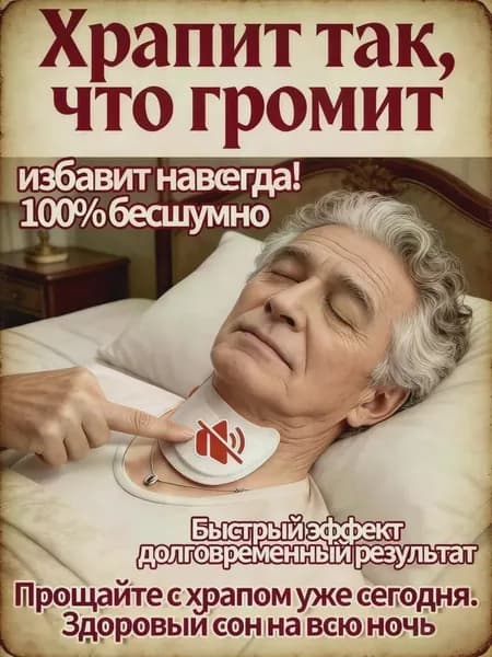 Набор пластырей от храпа Антихрап, 8 шт. Эффективное средство для свободного носового дыхания и здорового сна