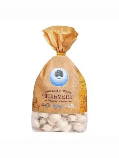 Пельмени Добринское Фермерские с говядиной и свининой 700 г