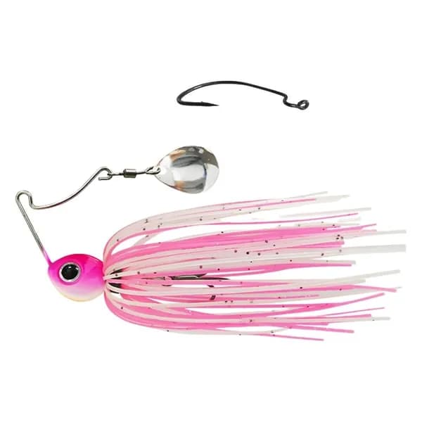 Приманки Swim Jig с юбкой и крючком Buzzbaits Spinnerbait, 2 Розовая задняя часть оранжевая b - рукоятка с широким животом весом 16 г